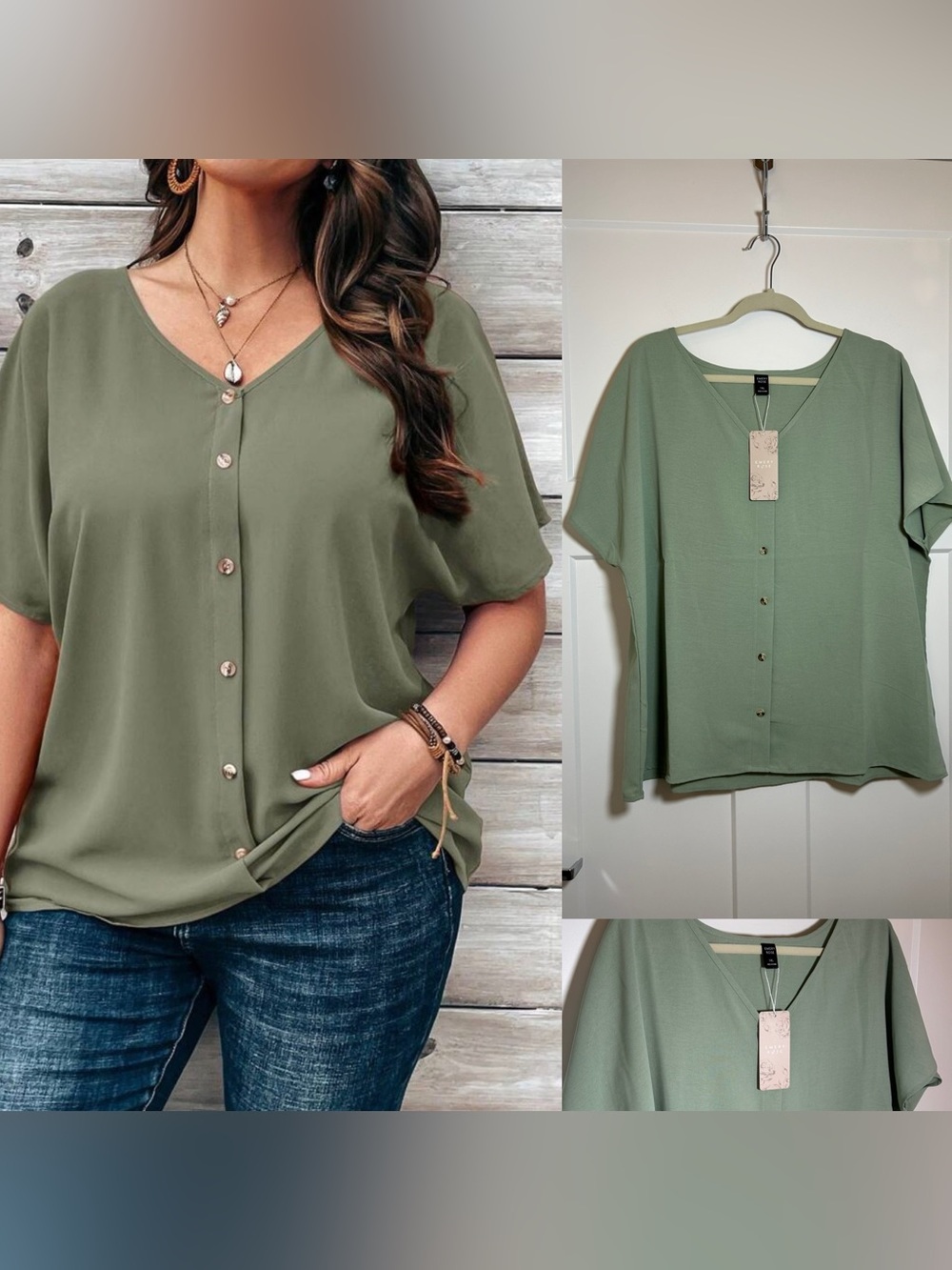 Plus size casual t shirt dress top cute shirt